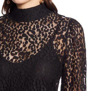 Halogen. Size XXL. Blouson Sleeve Lace Top